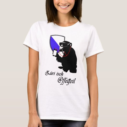 T-shirt züri isch lubriques (Devant)