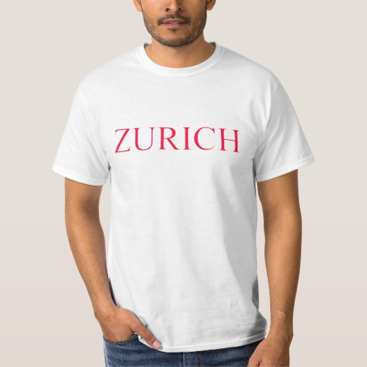 T-shirt Zurich (Devant)