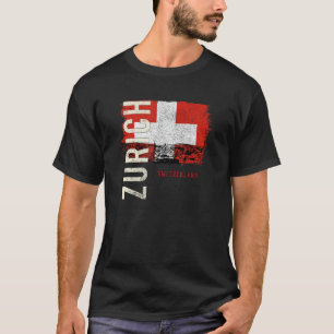 T-shirt Zurich Suisse Europe