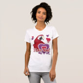 T-shirt Zuzu - Je t'aime! (Devant entier)