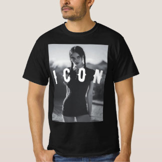 T-shirt zwart