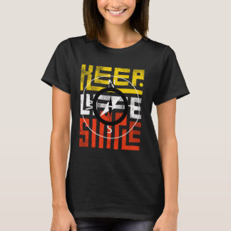 T-Shirt zwart design etnische patterned