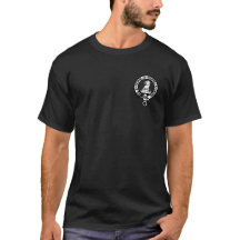 T Shirt zwart met kleine Home Crest linksboven