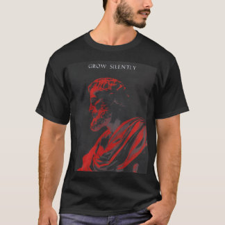 T-Shirt- Zwart/Rood Stoic T-shirt
