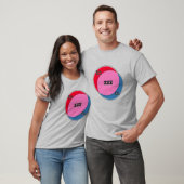 T-shirt ZZZ Math Classe Nap Temps Vénn diagramme (Unisexe)