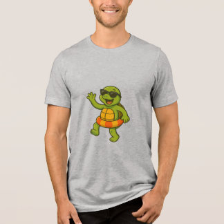 T-ShirtCool Turtle T-Shirt – Casual geïnspireerd o