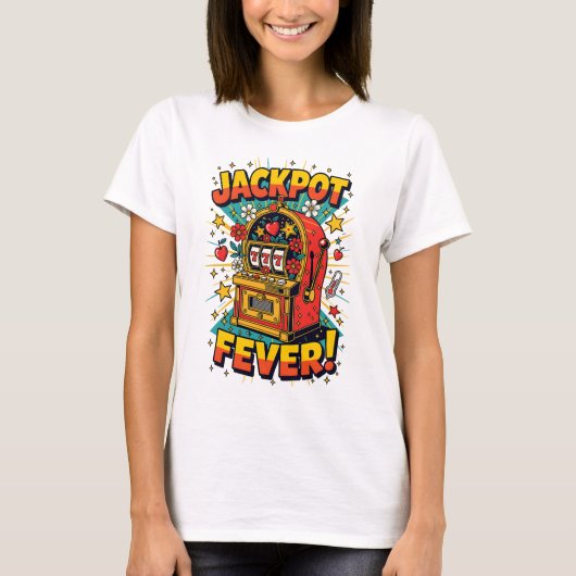  T Shirten Las Vegas - Jackpot Fever! T-shirt (Voorkant)