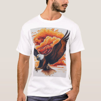 T-ShirtMajestic Eagle Graphic T-Shirt - Bold et F