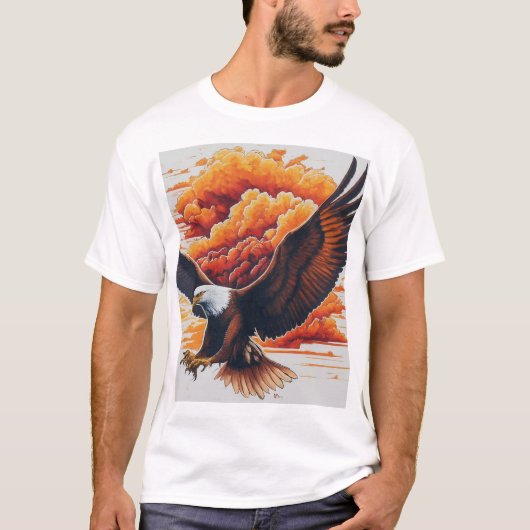 T-ShirtMajestic Eagle Graphic T-Shirt - Bold et F (Devant)