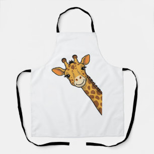 T-shirtontwerp met vintage gravure van een nieuwsg schort
