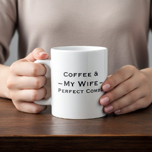 T-shirtontwerp voor mok – Koffie & Mijn Vrouw
