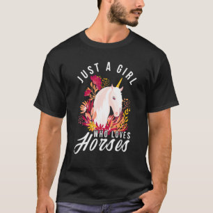 T-ShirtPaard Dieren Paardrijden Vrouwen Paard T-shirt