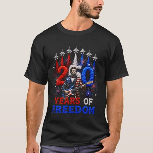 T-shirts 250 ans de liberté (Devant)