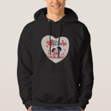 T-shirts à capuche de l'amour