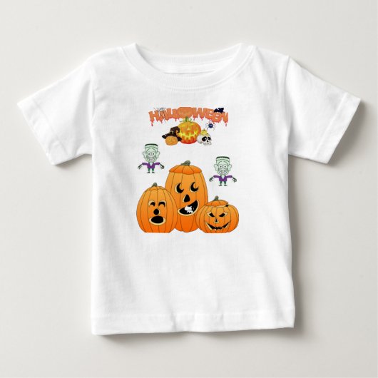 T-shirts à capuche Halloween Tout-petits (Devant)