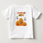 T-shirts à capuche Halloween Tout-petits (Dos)