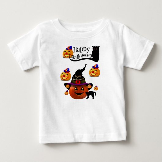 T-shirts à capuche Halloween Tout-petits (Devant)