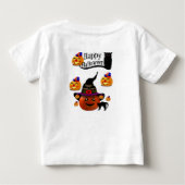 T-shirts à capuche Halloween Tout-petits (Dos)
