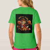 T-shirts à caricature irrégulière : Ajoutez un peu (Dos)