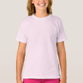 T-shirts à l'effigie rose (Devant)