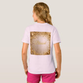 T-shirts à l'effigie rose (Dos entier)