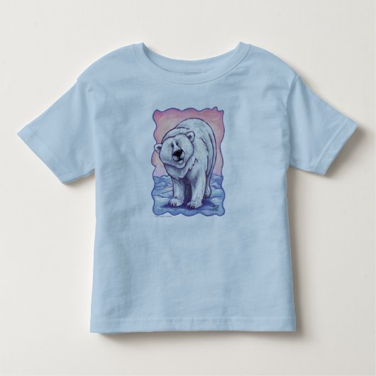 T-shirts à l'ours polaire (Devant)