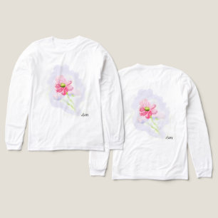 T-shirts à manches longues pour femme : Iris Flowe