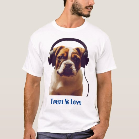 T-shirts à thème pour chiens pour les amateurs de (Devant)