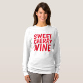 T-shirts à vin au CRÈME SUCRÉ (Devant entier)