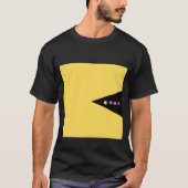 T-shirts à yeux quadricolores excentriques (Devant)
