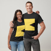 T-shirts à yeux quadricolores excentriques (Unisexe)