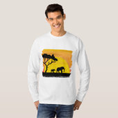T-Shirts africains sauvages (Devant entier)