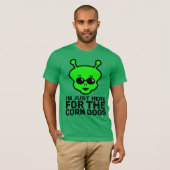 T-SHIRTS ALIEN CHIEN DE MAÏS (Devant entier)