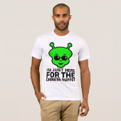 T-SHIRTS ALIENS DE BUFFET CHINOIS (Devant entier)