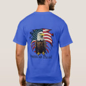 T-shirts American Patriot Bald Eagle (Dos)