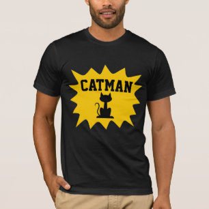 T-shirts AMOUREUX DE LES CHATS CAT MAN CATMAN
