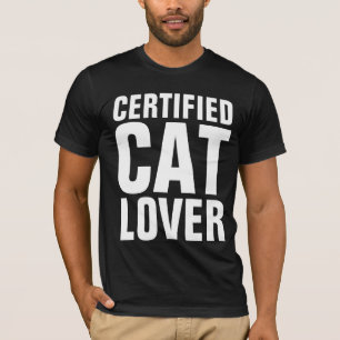 T-shirts AMOUREUX DE LES CHATS CERTIFIÉS