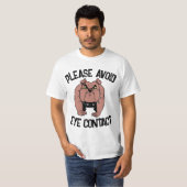 T-SHIRTS AMUSANTS BULLDOG (Devant entier)