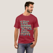T-shirts amusants de Gamer Citation pour Nerds de  (Devant entier)