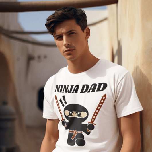 T-shirts amusants de NINJA DAD