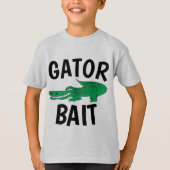 T-shirts amusants pour enfants, GATOR BAIT (Devant)