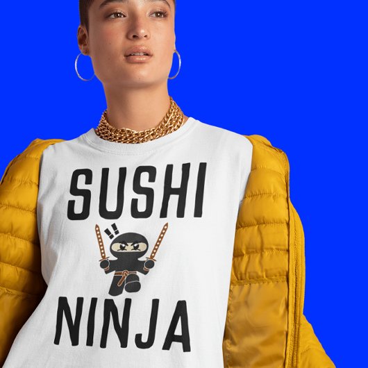 T-shirts amusants SUSHI NINJA