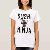 T-shirts amusants SUSHI NINJA (Devant)