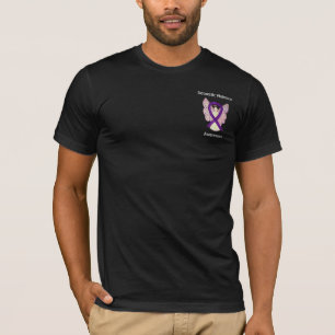 T-shirts Ange Ruban de Sensibilisation à la Violen