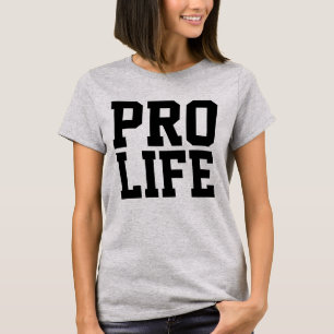 T-shirts ANTI-AVORTEMENT pour dames