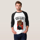 T-shirts anti-CHASSE, PROTÉGER LES OURS (Devant entier)