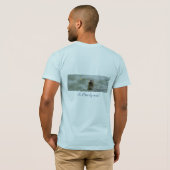 T-shirts anti-pollution de la loutre de mer (Dos entier)