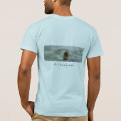 T-shirts anti-pollution de la loutre de mer (Dos)