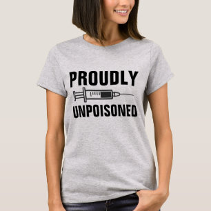 T-SHIRTS ANTI-VACCIN FIÈREMENT NON POISONNÉS