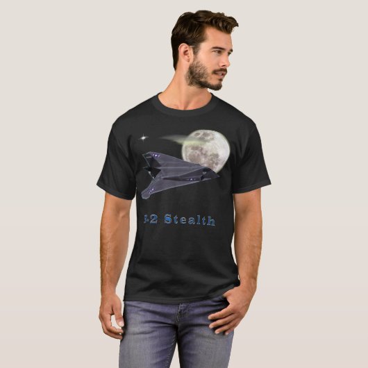 T-shirts B-2 Stealth Bomber (Devant entier)